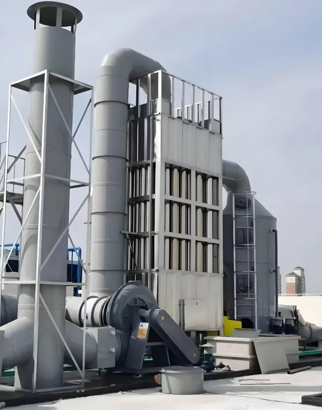 Электрофильтр для улавливания смолы-1